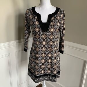 NWOT White House Black Market Printed Tunic Size Small